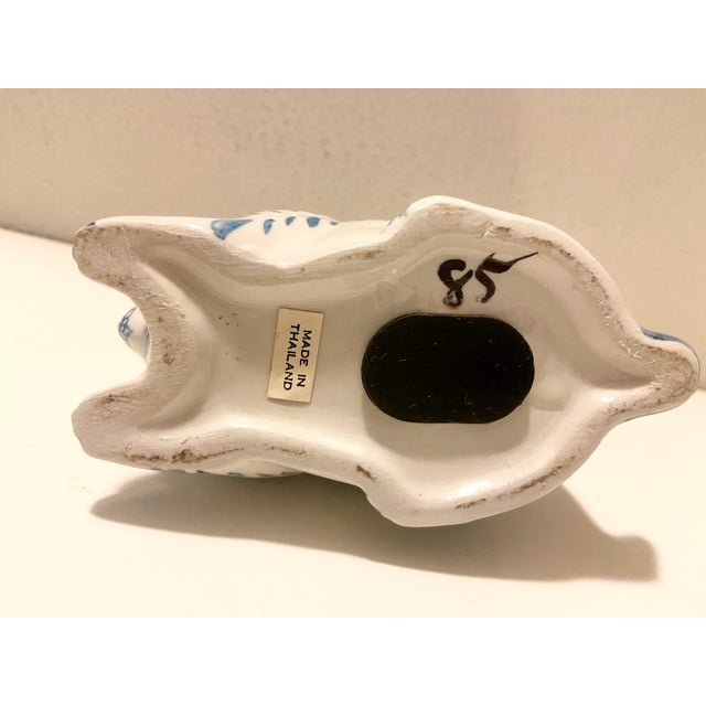 Vintage Porcelain Bunny Coin Bank For Sale - Image 11 of 12