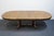 French Provincial Bernhardt Furniture Walnut French Provincial 100" Oval Double Pedestal Dining Table For Sale - Image 3 of 12