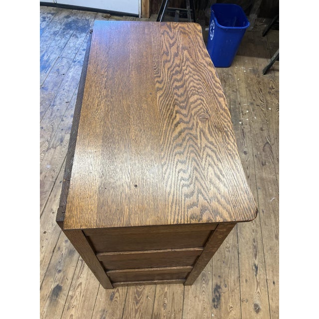 Early 1900s Solid Wood Dresser - 4 Drawers - Farmhouse Storage For Sale - Image 4 of 17