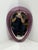 1960s Wall Mirror with Purple Acrylic Glass Frame in the style of Cristal Arte, Italy, 1960s For Sale - Image 5 of 13