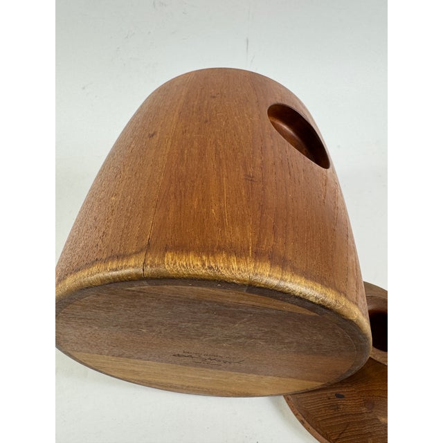 Wood Henning Koppel for Georg Jenson Ice Bucket For Sale - Image 7 of 9