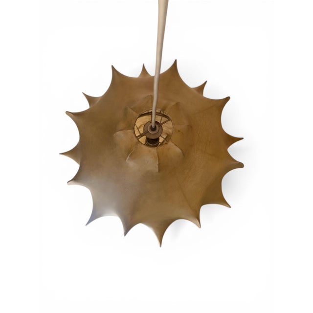 Metal Taraxacum Pendant attributed to Castiglioni for Flos, 1960s For Sale - Image 7 of 11