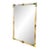 Monumental Italian Venetian Torchon Murano Glass Wall Mirror in Barovier Style For Sale