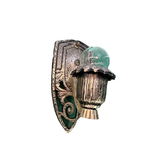 1920's Art Deco Sconces For Sale In Austin - Image 6 of 7