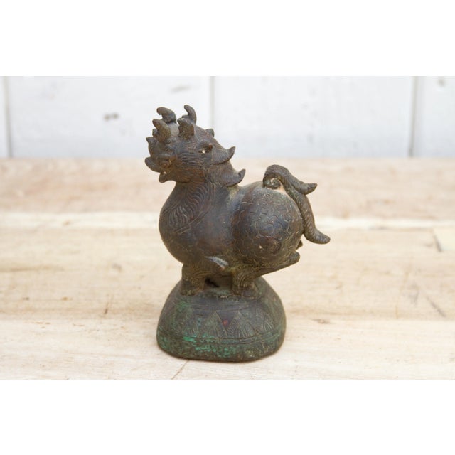 Large 19th Century Chinese Bronze Opium Weight For Sale In Los Angeles - Image 6 of 10