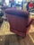 Vintage 1990s Pair of Flexsteel Burgundy/Dark Plum Club Chairs or Lounge Chairs For Sale - Image 9 of 11