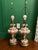 Ceramic Mid 20th Century Capodimonte Lamps a Pair For Sale - Image 7 of 12