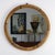 1970s Mid-Century Round Bamboo and Rattan Mirror, Italy, 1970s For Sale - Image 5 of 5