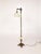 Early 20th Century Deco Uranium Glass & Iron Bridge Floor Lamp For Sale - Image 9 of 10