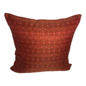 Pollack Snake Charmer Fabric in Cinnabar Pillow Cover