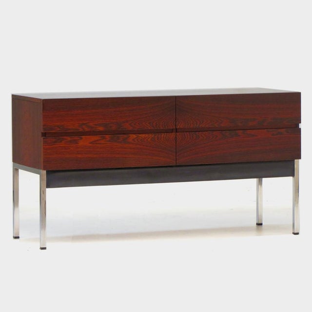 Vintage Sideboard in Rosewood, 1960s For Sale - Image 4 of 10