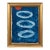 Original Abstract Painting in Antique Frame For Sale