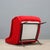 Vintage Red Velvet Chair, 1960s For Sale - Image 9 of 10