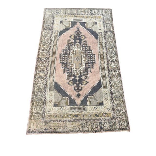 Bellwether Rugs Vintage Oushak Rug - 4'3' X 7' For Sale