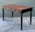 Vintage British Colonial Leather Top Writing Desk For Sale - Image 11 of 12