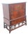 Early 1900s Carved Hand Painted Tall Chest of Drawers 6895 For Sale