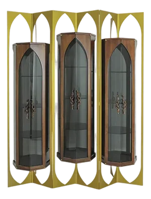 Hikma Three Pieces Bookcase by Alma De Luce
