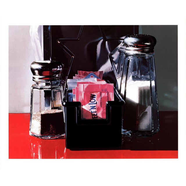 Artist: Ralph Goings Title: Sweet 'n Low Year: 1980 Signed: No Medium: Serigraph Paper Size: 36 x 45 inches ( 91 x 114 cm...