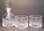 Godinger Dublin Crystal Mini Decanter Set With 2 Matching Glasses For Sale - Image 9 of 9