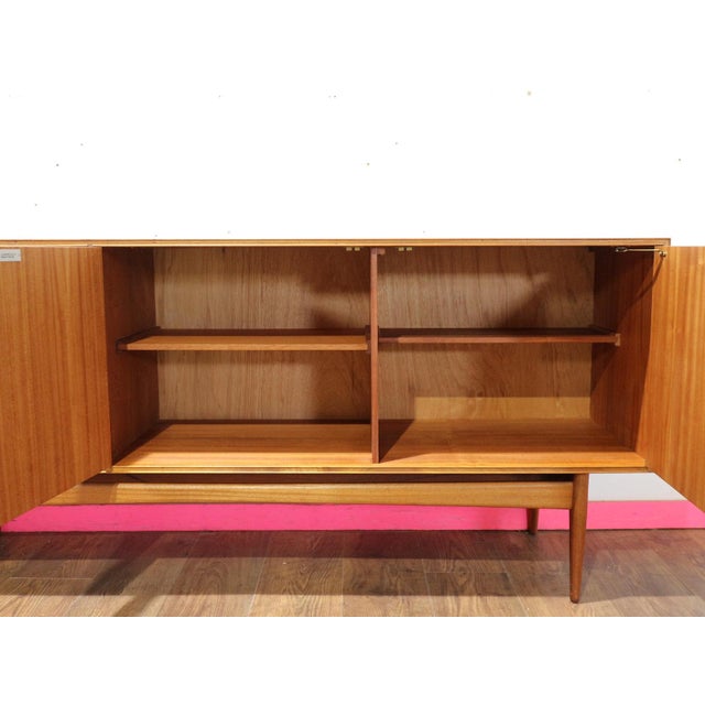 Mid-Century Modern 1960s Mid Century Modern VIntage Teak Sideboard Credenza by McIntosh For Sale - Image 3 of 15
