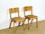 Set of Vintage School Chairs in Beech, 1960 For Sale - Image 16 of 16