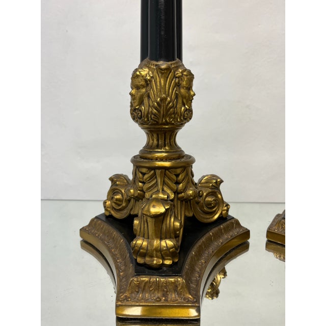 Pair of Empire Style Lamps For Sale - Image 4 of 7