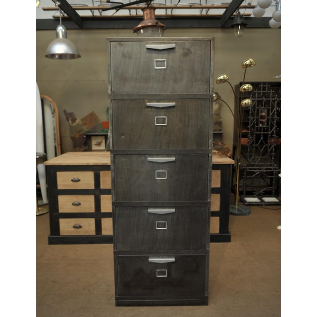 Rocking Cabinet with Five Flaps, 1960s, in Very Good conditions. Designed 1960 to 1969