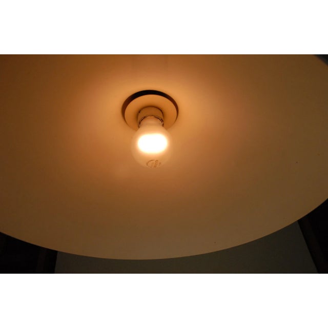 White Pendant Lamp by Lisa Johansson Pape for Orno, 1950s For Sale - Image 8 of 10
