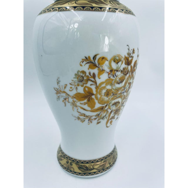 1970s Vintage Amphora Porcelain Vase with Lid, 1975 For Sale - Image 5 of 10