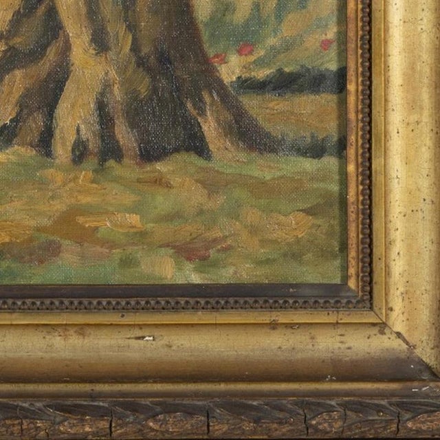 Portuguese School Artist, Medas, Oil on Canvas For Sale - Image 5 of 6