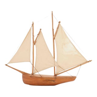 Model of a New England Fishing Boat, 1900’s For Sale