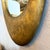 Antique Early 20th Century Cast Zinc Metal Gilt Oval Mirror For Sale - Image 9 of 9