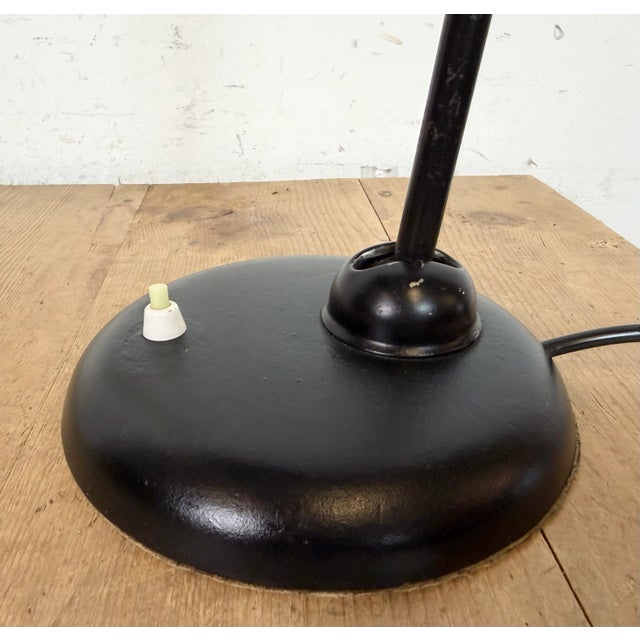 Vintage Black Table Lamp by Christian Dell for Kaiser Idell, 1930s For Sale - Image 4 of 18