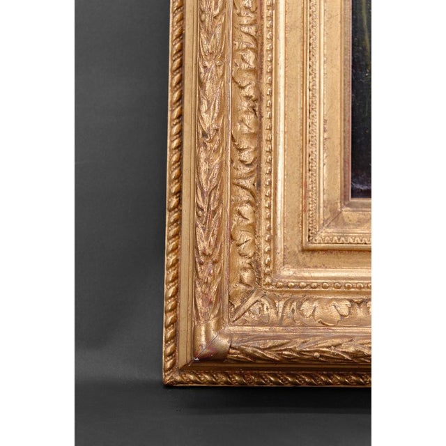 Italian Artist, Grand Tour Romantic Lake Scene, 19th Century, Oil Painting, Framed For Sale - Image 11 of 16