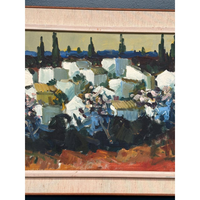 Tage Gavik, Almuñécar, Spain, 1960s, Oil on Canvas, Framed For Sale - Image 13 of 18