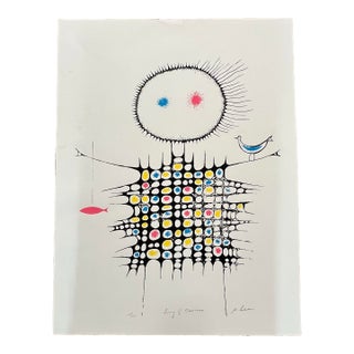 M. Lee “Song of Cosmos” Lithograph Print Signed For Sale