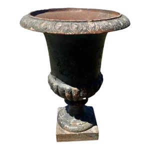 19th Century French Cast Iron Jardinière – Antique Garden Planter