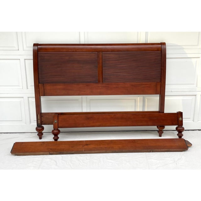 Ethan Allen Queen British Classics Island Bed Frame Chairish