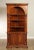 High Quality Carved Walnut Corner Cabinet with Three Shelves Over Key Locking Cabinet Storage By Francesco Molon (Not...
