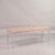 DESIGN FRERES White 'Méandre' Bench by Design Frères For Sale - Image 4 of 9
