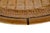 Asian Antique Vintage Handcrafted Philippines Woven Bamboo & Rattan Serving Tray For Sale - Image 3 of 9