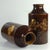 Ceramic Brown and Gilt Ceramic Vases attributed to Aldo Londi for Bitossi, Italy, 1960s, Set of 2 For Sale - Image 7 of 11