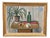 Åke Winnberg, Potted Plant and Green Bottle, 1946, Oil on Canvas, Framed For Sale