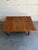 Large Danish Mid Century Modern Oak Square Coffee Table Scandinavian Low Table For Sale - Image 4 of 9
