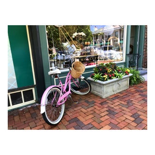 Pink Bicycle Photograph by Josh Moulton For Sale