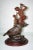 Art Nouveau Antique 1920s Sculpture of Female Nude W Putti on Shell, Signed For Sale - Image 3 of 8