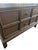 1960s 1960s Henredon "Custom Folio Three" 102" Modular Brutalist Credenza / Media Console For Sale - Image 5 of 16