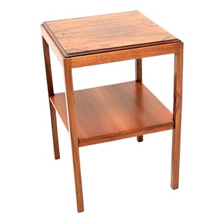 Art Deco Burr Walnut Side Table, 1930s For Sale