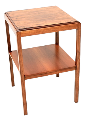Art Deco Burr Walnut Side Table, 1930s