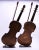 Traditional Vintage Decorative Ornamental Metal Sculpture Violin With Bow - a Pair For Sale - Image 3 of 9